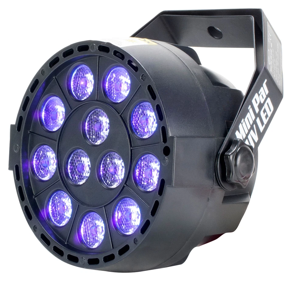 Chauvet Hurricane Haze 4D Water Based Haze Machine Hazer+(2) Par Can Blacklights - Image 3 of 4