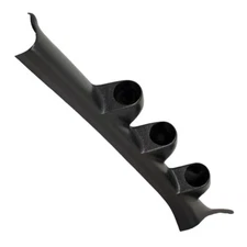 GlowShift Black Triple Gauge 52mm Pillar Pod for 2004-2007 Mazda 3