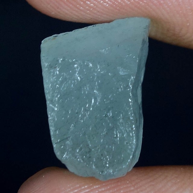 11.60Cts Natural Fine, Very Clean Medium Blue Aquamarine Gemstone Facet