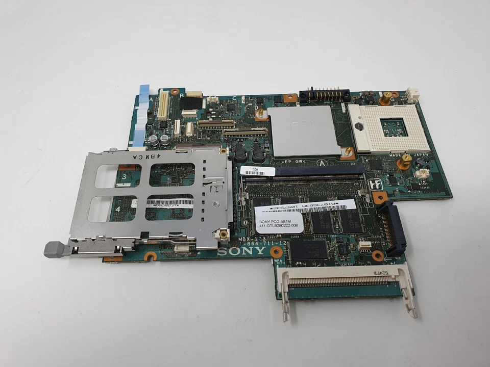 Sony PCG-5B1M Motherboard Main Board Logic Board MBX-123 1-864-711-12 - Image 3 of 4