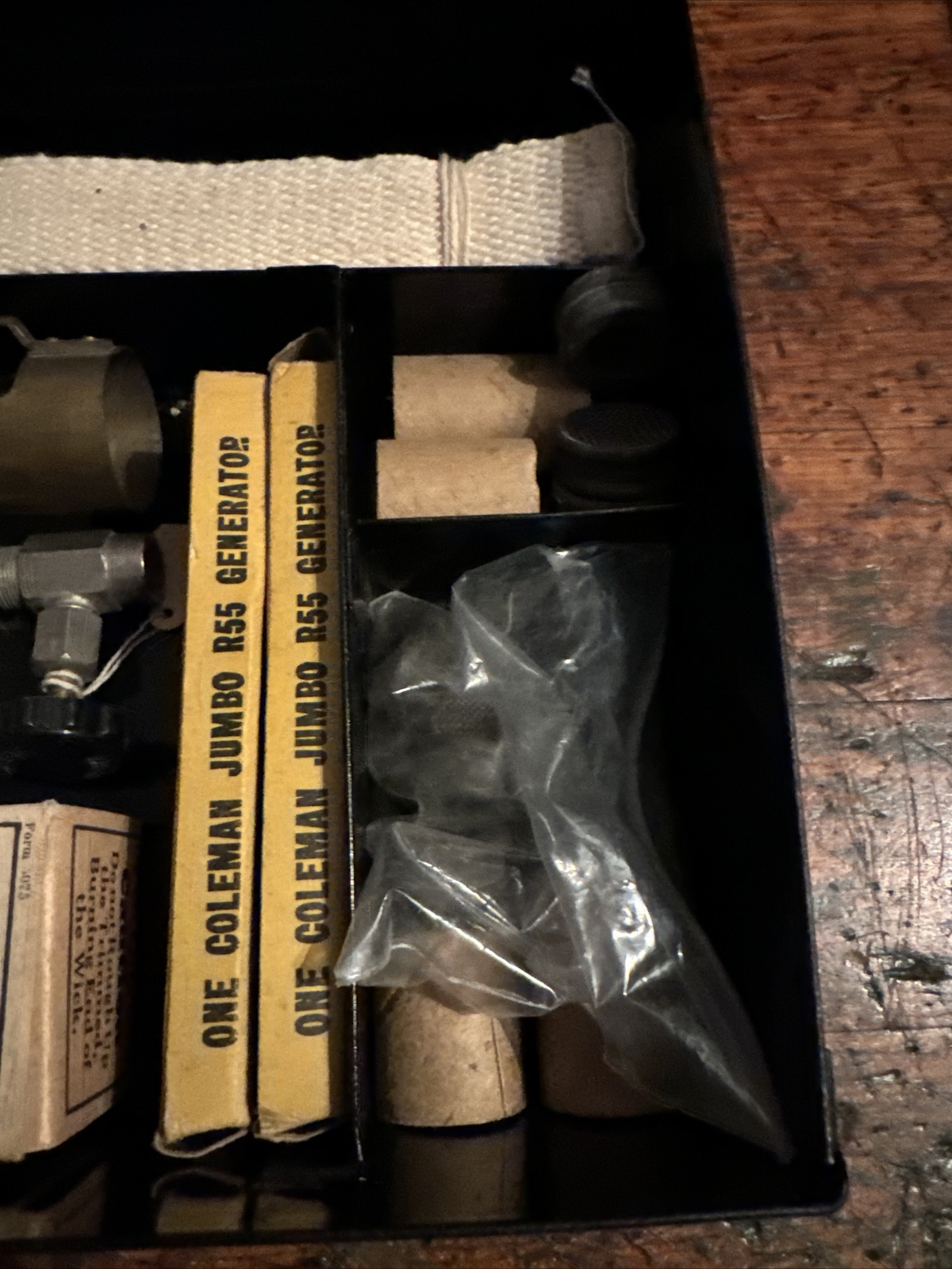 COLEMAN LANTERN COMPANY ANTIQUE PARTS BOX