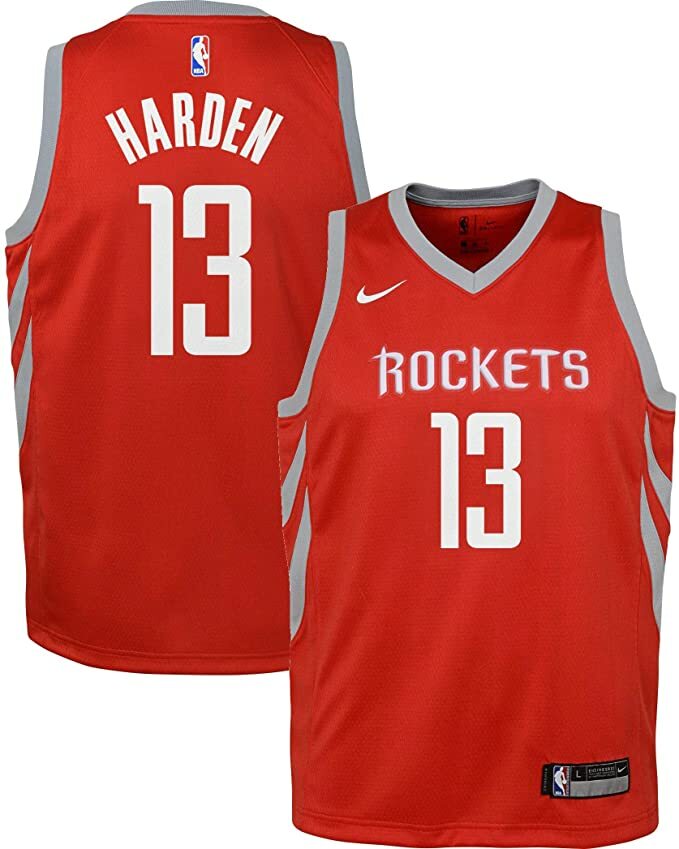 harden houston rockets jersey