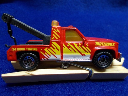 Matchbox Superfast #21 Red GMC Wrecker "Matchbox" - Picture 2 of 3