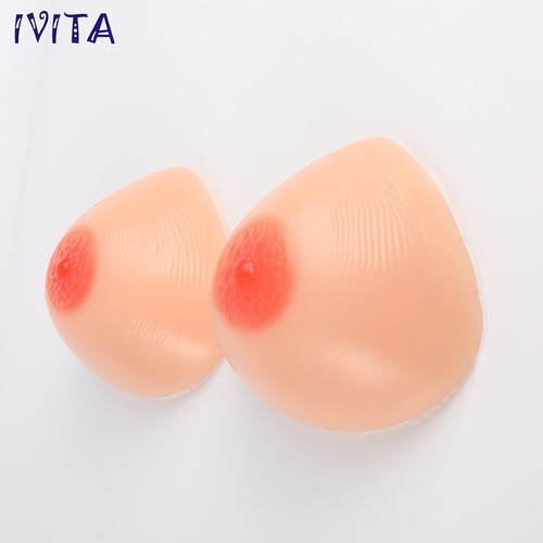 Triangle Silicone Breast Forms A-FF Cup Transgender Crossdresser Boobs Enhancers - Picture 33 of 54
