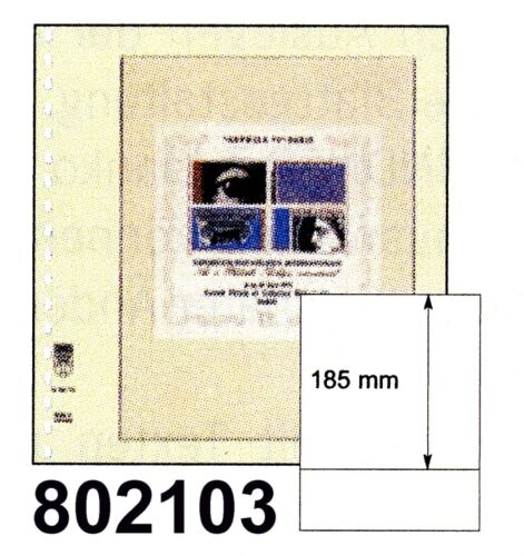 Fogli bianchi LINDNER-T n. 802 103 - confezione da 10 - Foto 1 di 2