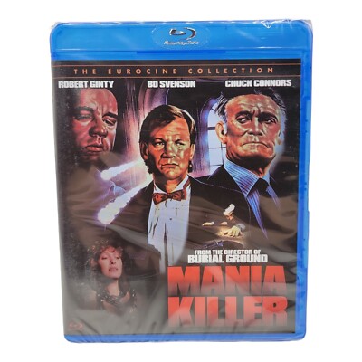 Mania Killer [New Blu-ray] Fullmoon Horror Crime 1980s 80s Movie Maniac Killer