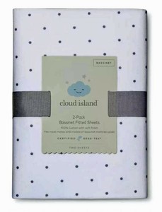 cloud island bassinet sheets