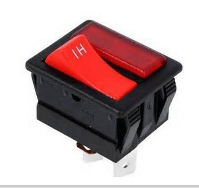 Numatic 221102 Illuminated Red Rocker Switch Hi Lo Fits Nrv200 & Henry Vacuums for sale online