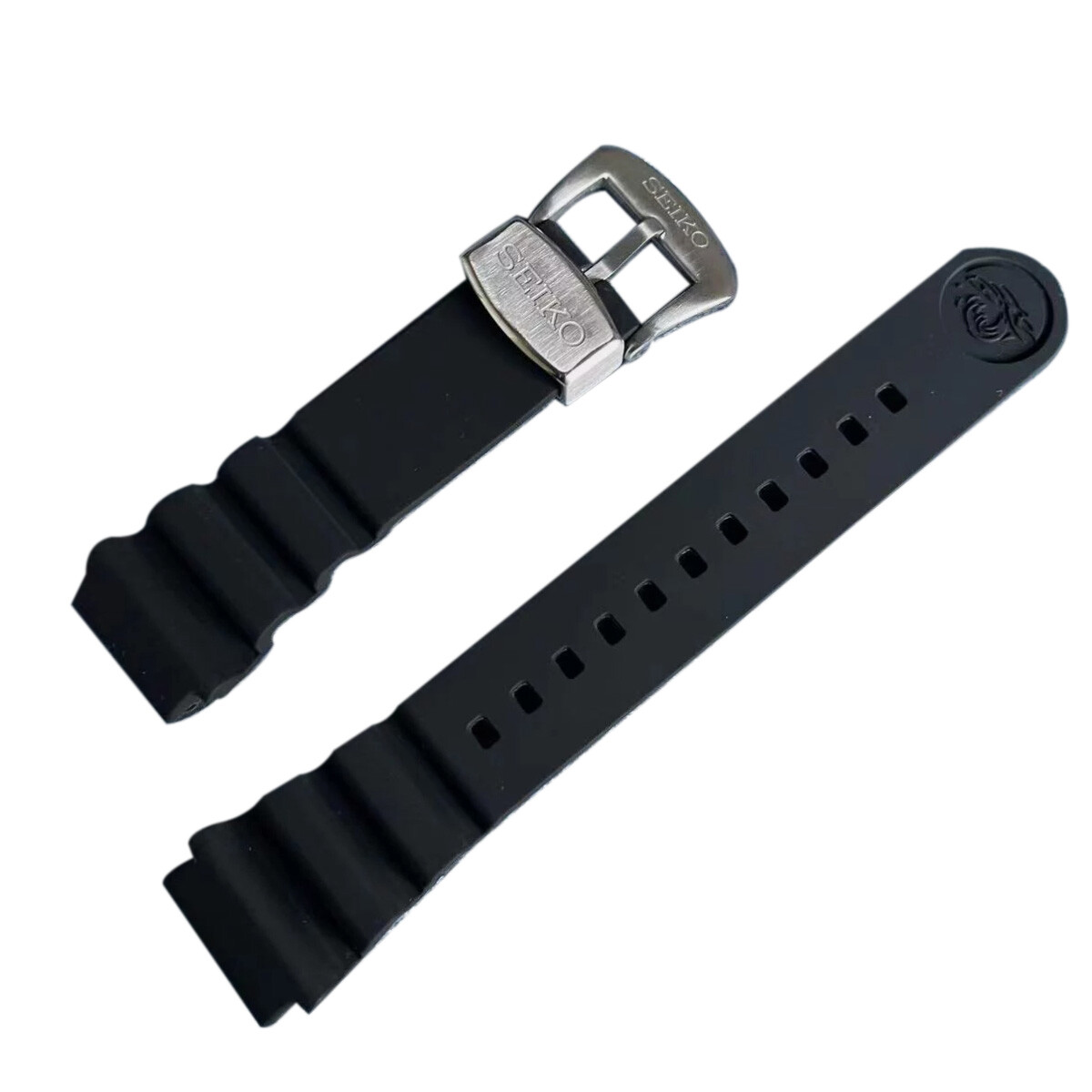 22mm For SEIKO SRPE37K1 SRPE79K1 SRPE93K1 Genuine Rubber Watch