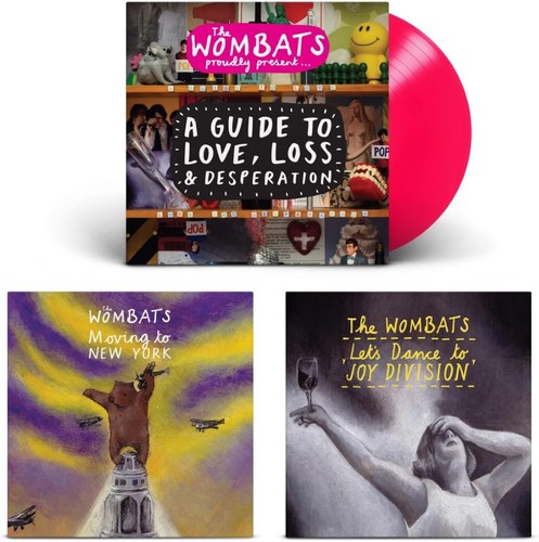 The Wombats - A Guide To Love, Loss & Desperation (LP) - Pink Vinyl - Picture 2 of 2