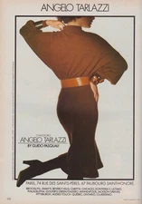 1983 Angelo Tarlazzi Guido Pasquali Marc Hispard Sexy Legs Vintage Print Ad