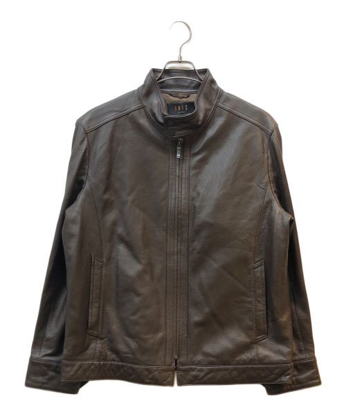 Punching Leather Biker Jacket for Men Stylish Rider Outerwear