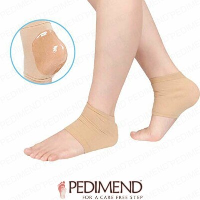 PEDIMEND  Feuchtigkeitscreme Gel Socken Schäden rissige trockene Ferse Haut Knöchelpflege 1 PAAR UK