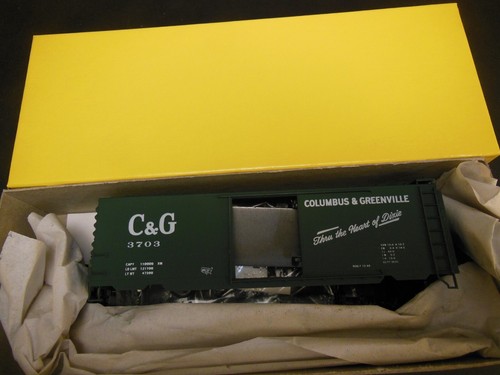 KIT COCHE CAJA ESCALA HO PRECISAIL 1545 COLUMBUS & GREENVILLE C&G PS-1 40' | Zustand: New
