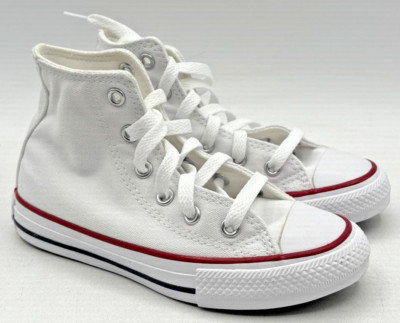 Converse Kids' Chuck Taylor All Star High Top Shoes, White, US Youth 11.5