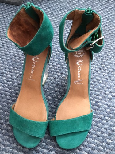 Gradient Heeled Sandals 