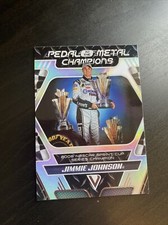 2019 Victory Lane Racing PEDAL TO THE METAL champions Card JIMMIE JOHNSON 2008