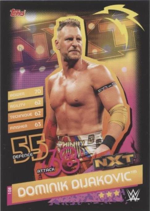 2020 Topps WWE Slam Attax Reloaded - Dominik Dijakovic #108 - 1 of 1