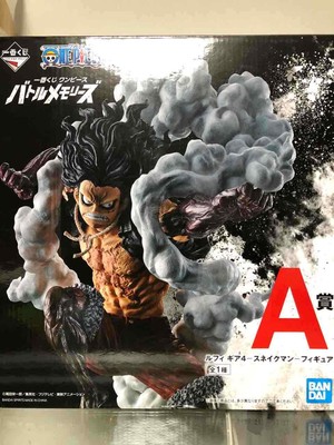 Ichiban Kuji One Piece Battle Memories Prize A Figure Luffy Gear 4 Snakeman Ebay