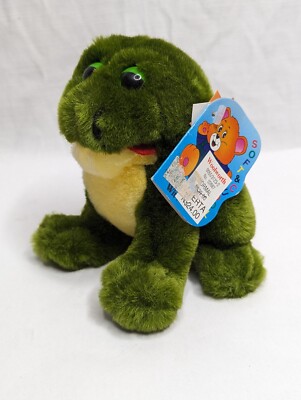 Cuddle Frog Vintage New CUDDLE WIT Plush Frog, Stuffed - Woolworth - New Old Stock ...