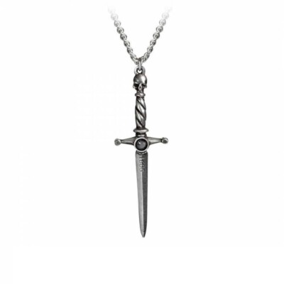 Macbeth Dolch 1606 Shakespeare Anhänger Halskette Amulett Talisman ALCHEMY P780