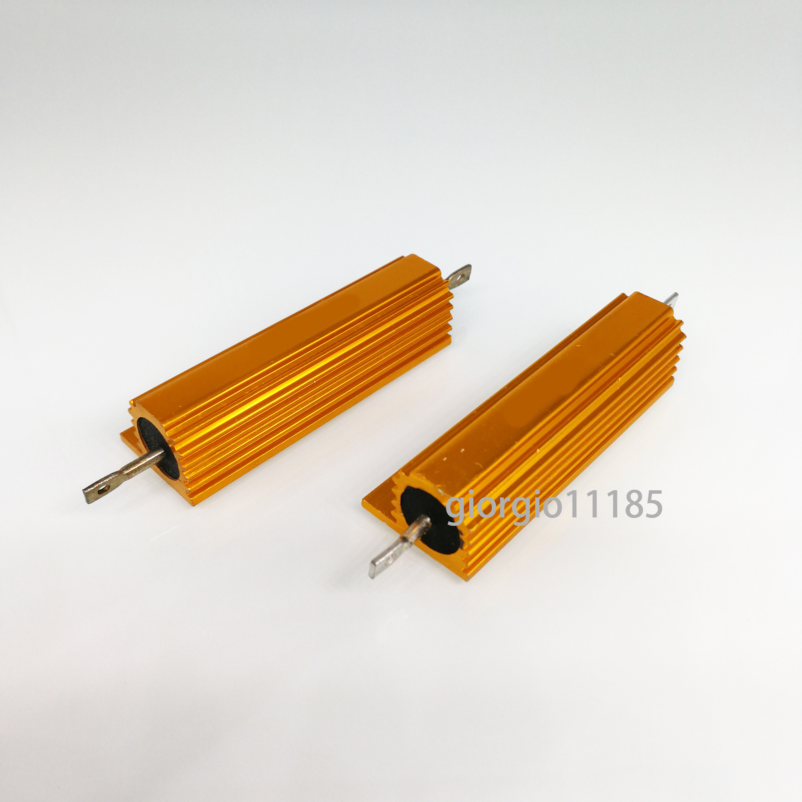 BKGWCSOR 2PCs 100W Watt 2.5 Ohm 2.5R Alloggiamento In - Foto 2