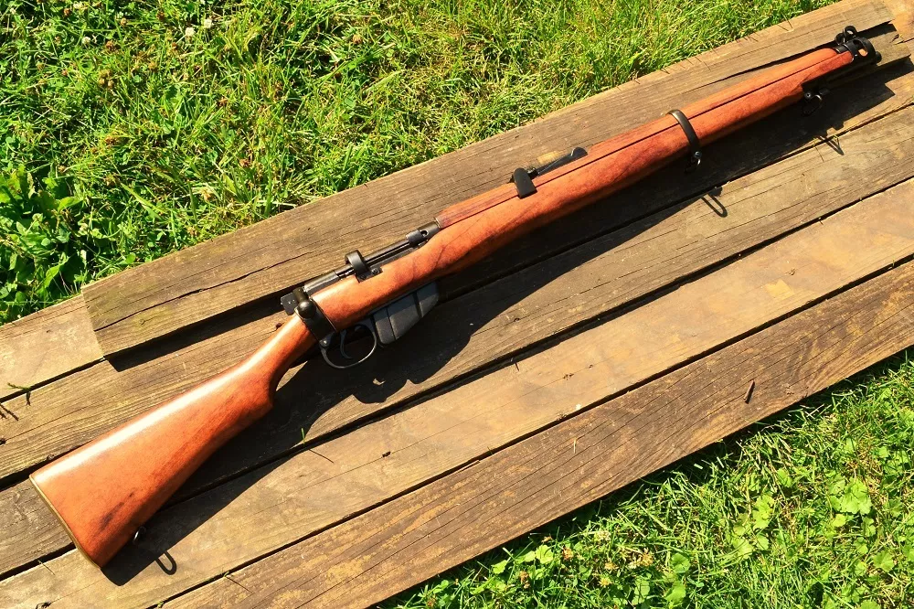 Lee-Enfield SMLE Bolt-Action Rifle - British - WWII - Non-Firing Denix  Replica