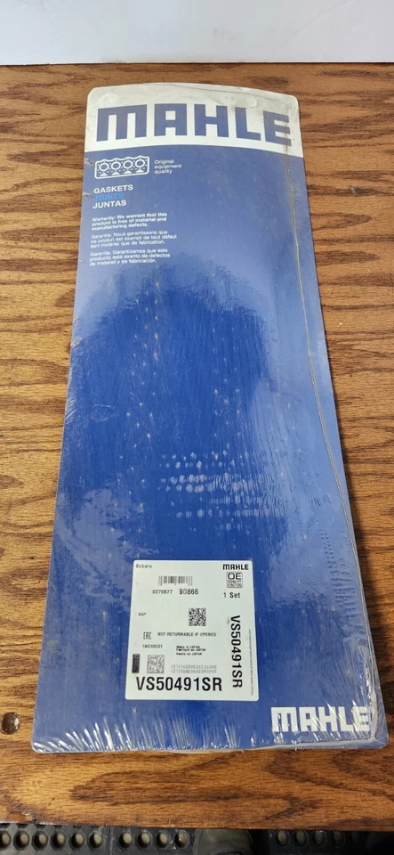 Nuevo juego de juntas de cubierta de válvula de motor Mahle OEM para Subaru Outback 05-2009 VS50491SR Foto 3 de 3