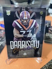 2021 Panini Luminance Christian Darrisaw RC #123 Minnesota Vikings Gold #d/299