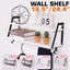 wall shelves shelf diy floating display decor home stainless steel wall mounted
