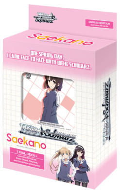 OPENED Trial Deck Plus Saekano How To Raise a Boring Girlfriend  Weiss Schwarz
