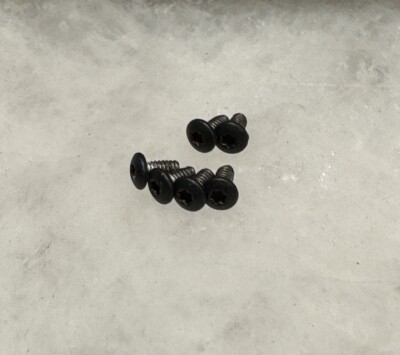 Black Stainless T6 Torx Screws For Benchmade Shootout 5370 Knife Handle & Clip