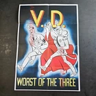 1943 WW2 USA AMERICA WOMEN VD JAPAN TOJO LADY MILITARY WAR PROPAGANDA POSTER F31