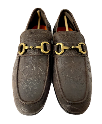 TALLIA PATRITZIO BIT LEATHER LOAFERS SZ 9.5, RETAIL $150 | eBay display picture 2