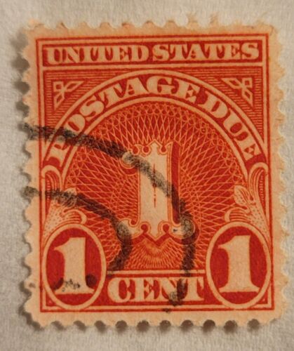United States 1 Cent Postage Due Stamp. LOWEST PRICE!!!