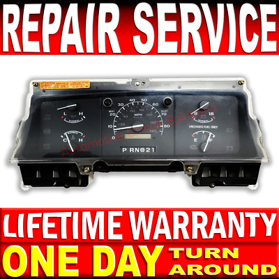 1992-1997 Ford F150 F250 F350 Bronco PSOM Instrument Gauge Cluster Repair
