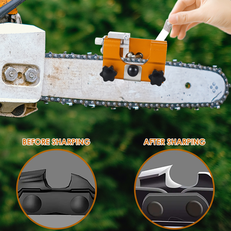 Easy & Portable Chainsaw Sharpener Jigs Sharpening Tool Chain Saws Electric Saws eBay