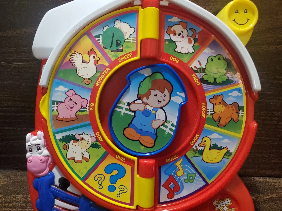 Fisher price see sales and say farm animals