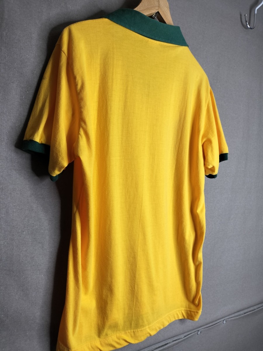 BRAZIL 1986 WC Topper Home JERSEY CAMISA BRASIL Seleção Zico