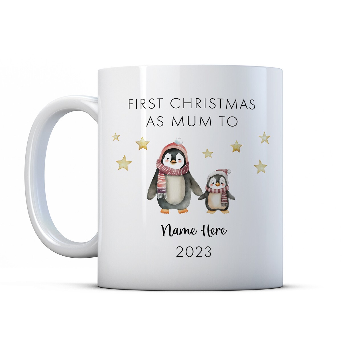 Personalised First Christmas As Mum New Parent Gift Mug UK