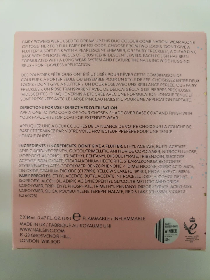 NAILS INC - KIT DÚO ESMALTE DE UÑAS, TÚ ELEGISTE TONOS, IDEAS DE REGALO Foto 4 de 4