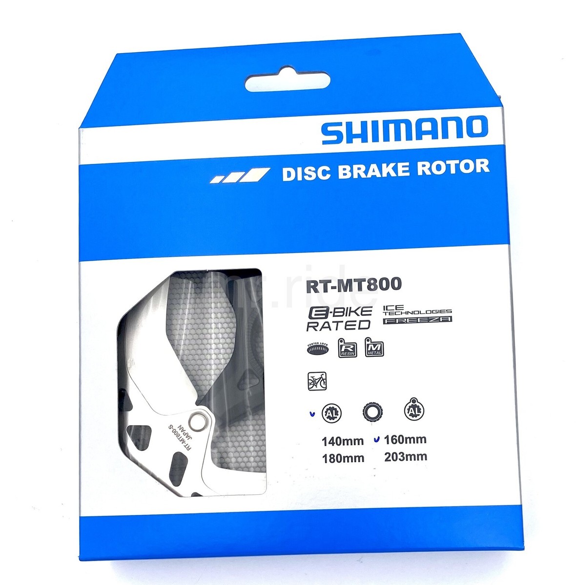 Shimano Ultegra XT RT-MT800 Ice-Tech Freeza Center Lock Rotor 140