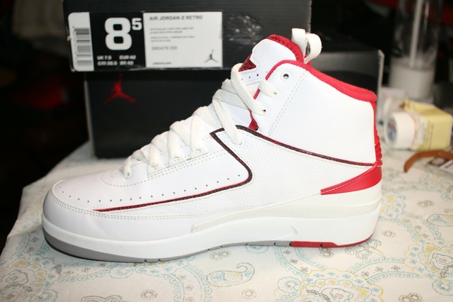 jordan 2 red white