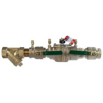 Watts 2 Lf007m1-Qt-S-Fz Double Check Valve Assembly, 25 3/4'' L