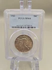 1942-P Walking Liberty Half Dollar 50c PCGS MS64
