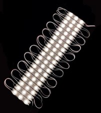 MODULO LED 12V 20 STRISCE PER INSEGNE TABELLE STRISCIA LUCE BIANCA