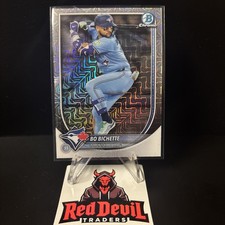 2025 Bowman Chrome Bo Bichette #56 Mega Box Mojo Refractor Blue Jays