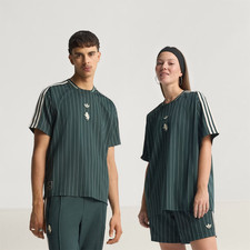 Camiseta Adidas Adulto Pequeña Juventus 2024-25 Verde Sombra Terraza Icono $90 Minorista