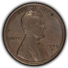 1909-S 1c Lincoln Wheat Small Cent - VG Key Date - SKU-Y6536