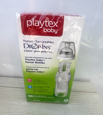 Playtex baby Drop-Ins Nurser Disposable Bottle Liners, 50 Count, 8-10 oz